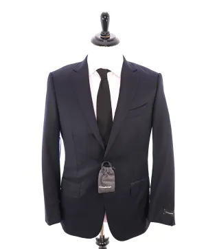 ERMENEGILDO ZEGNA - "MICRONSPHERE" Closet Staple Navy Blue Suit - 40R