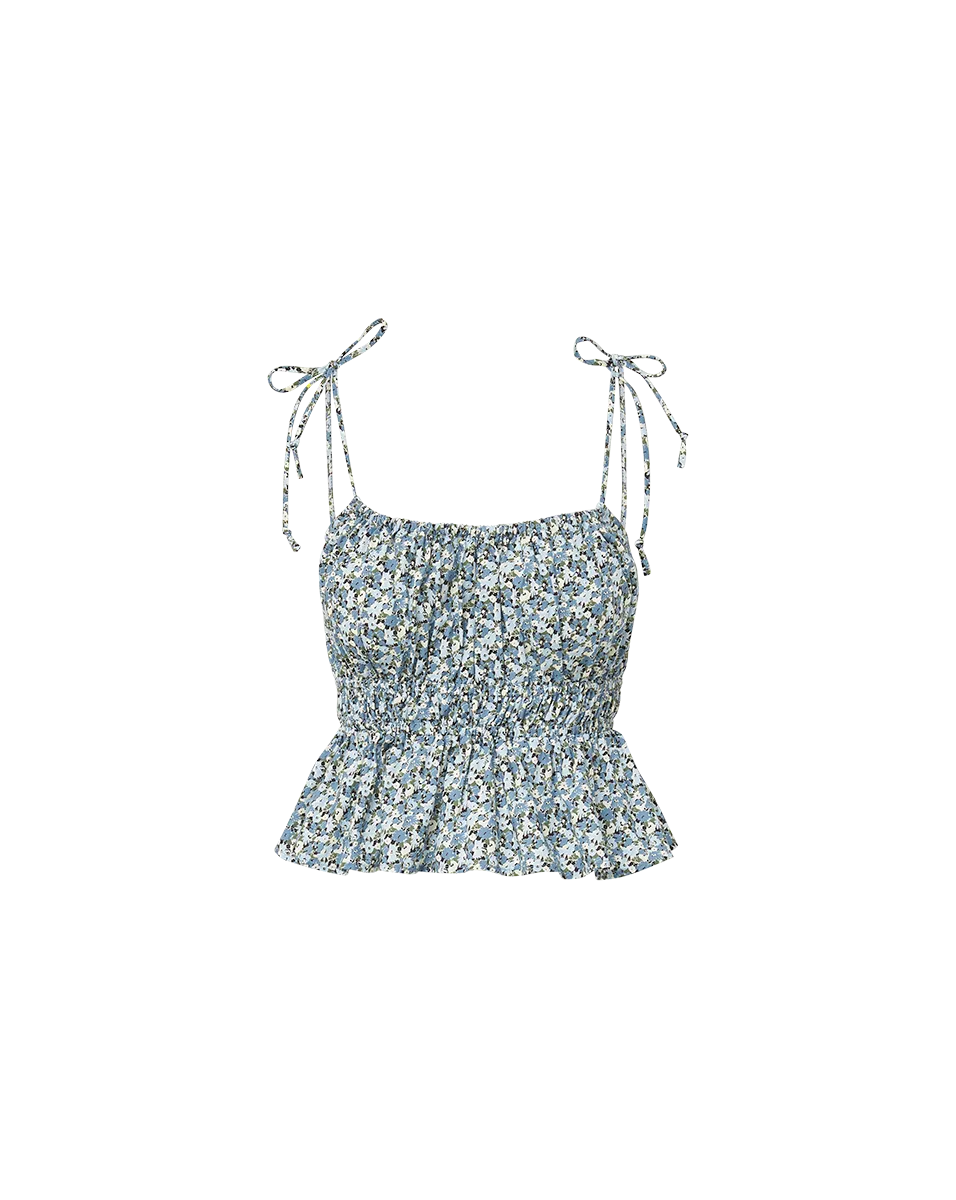 Erving Floral Peplum Top