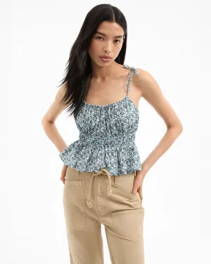 Erving Floral Peplum Top