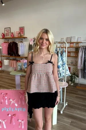 Evelyn Peplum Top