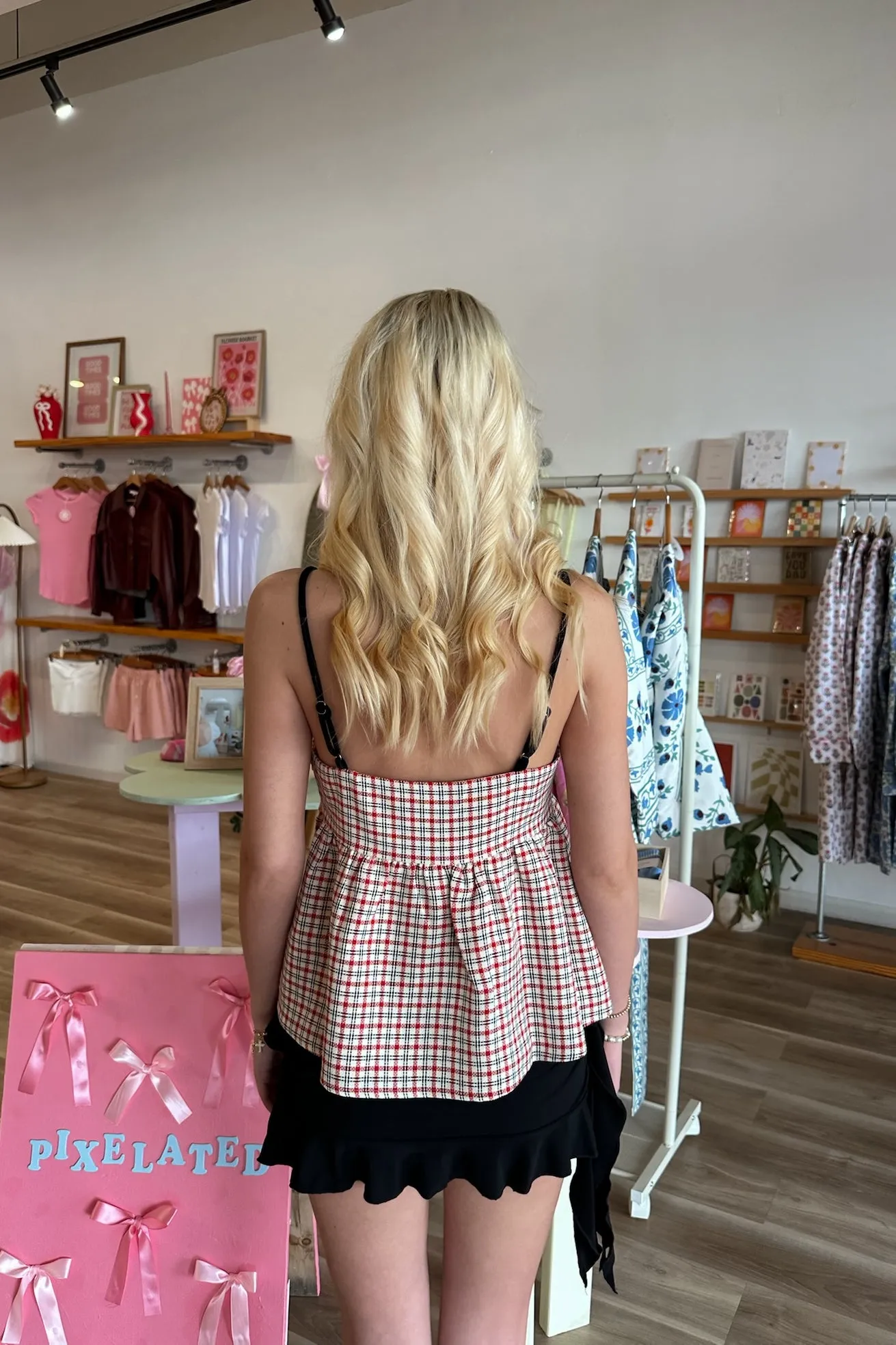 Evelyn Peplum Top