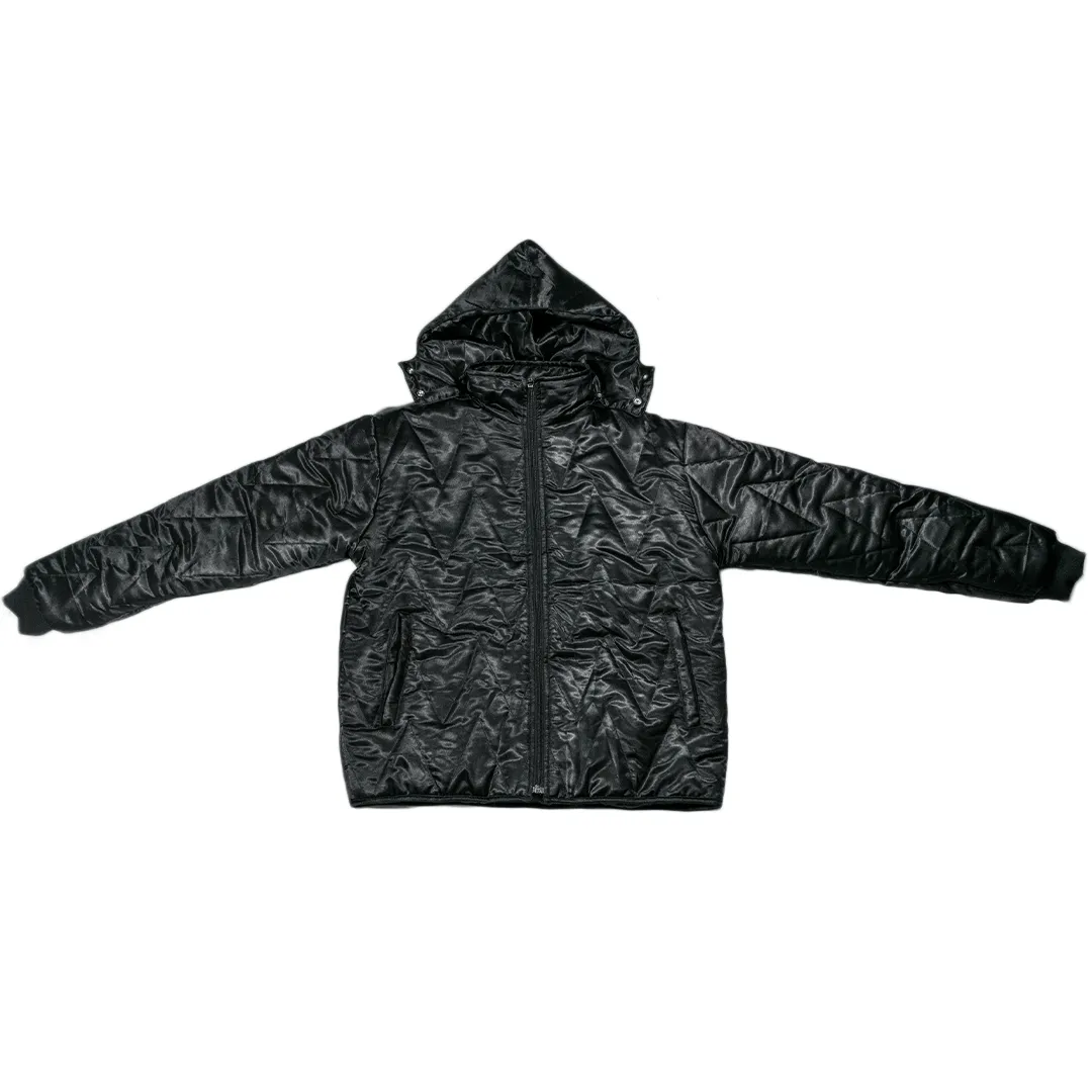 Extraterrestrial Funnel Neck Puffer Coat