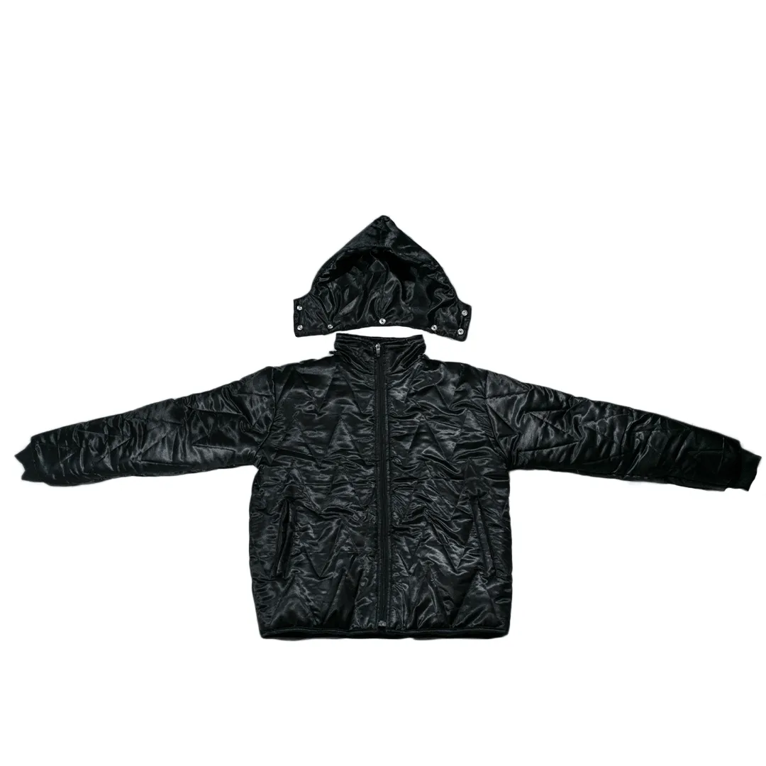 Extraterrestrial Funnel Neck Puffer Coat