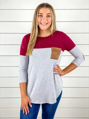 Fall Days 3/4 Sleeve Top