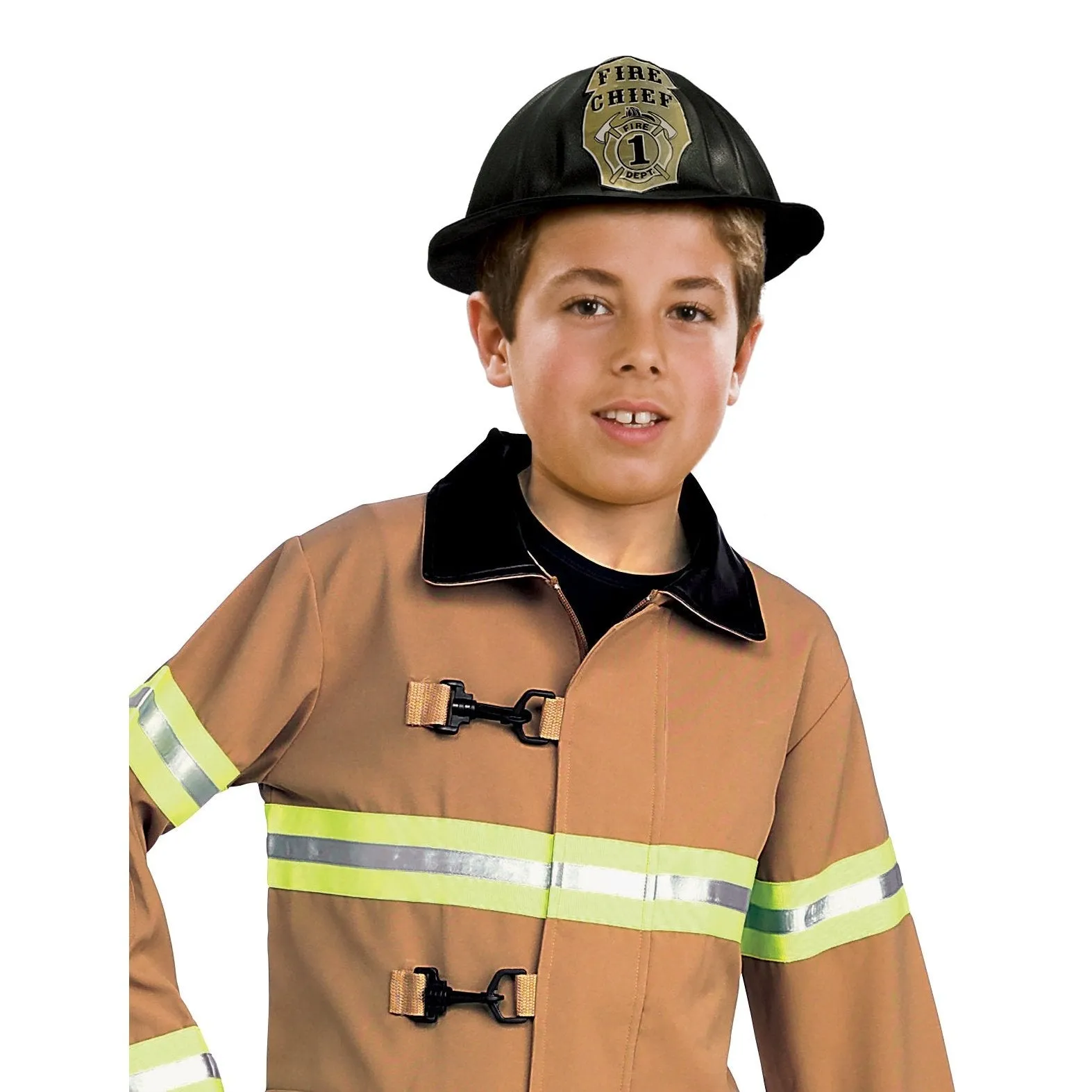 Fire Fighter Costume Child Size L