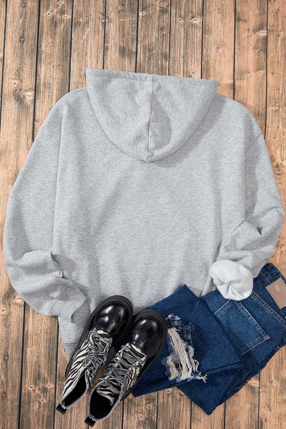 Fleece Lined Kangaroo Chunky Hoodie