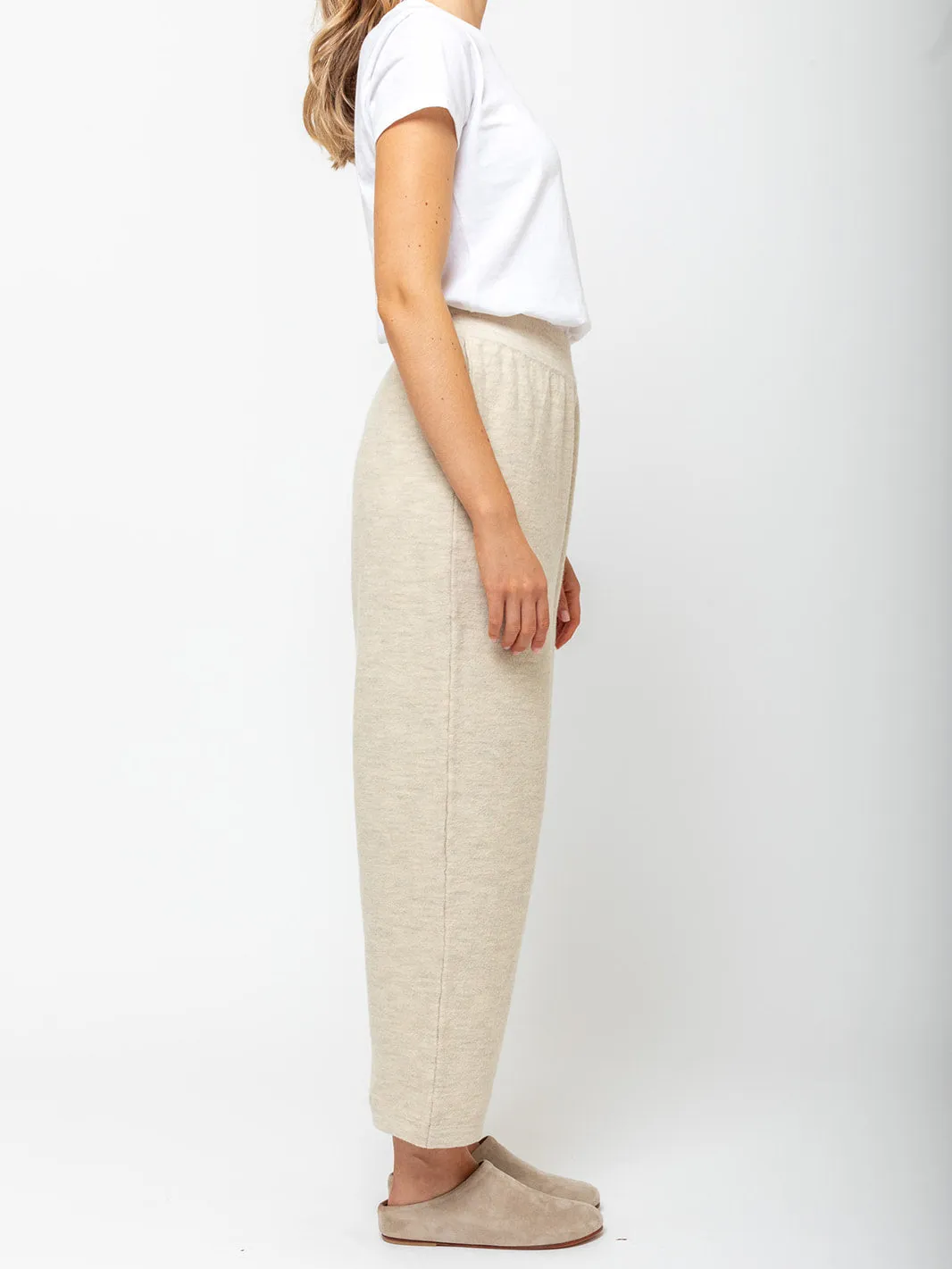Fleece Trouser - Ecru