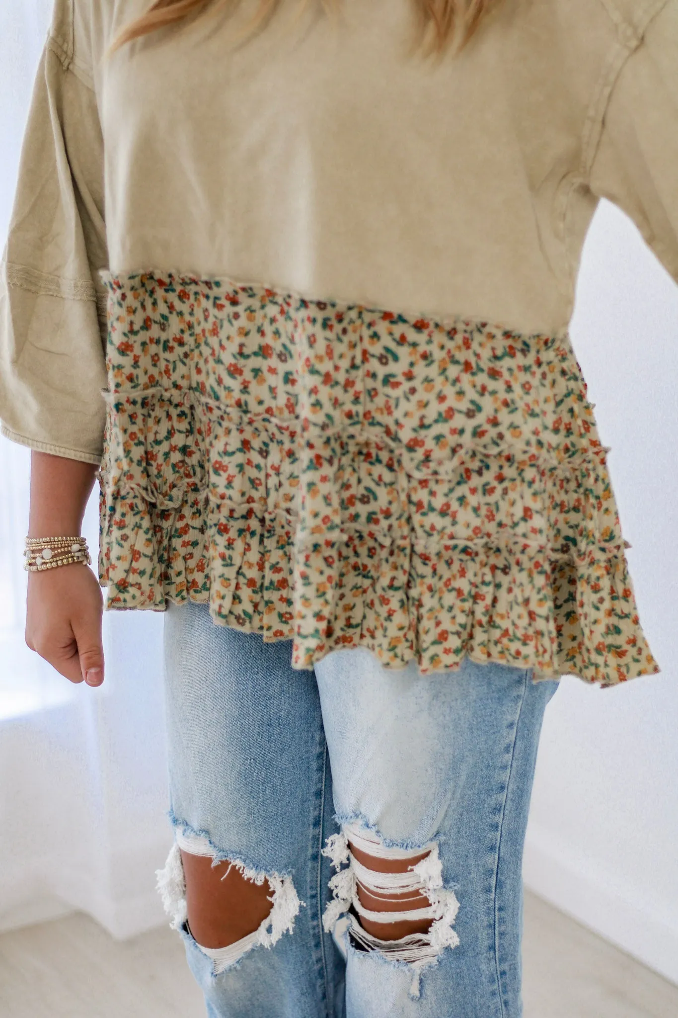 Floral Blessings Blouse