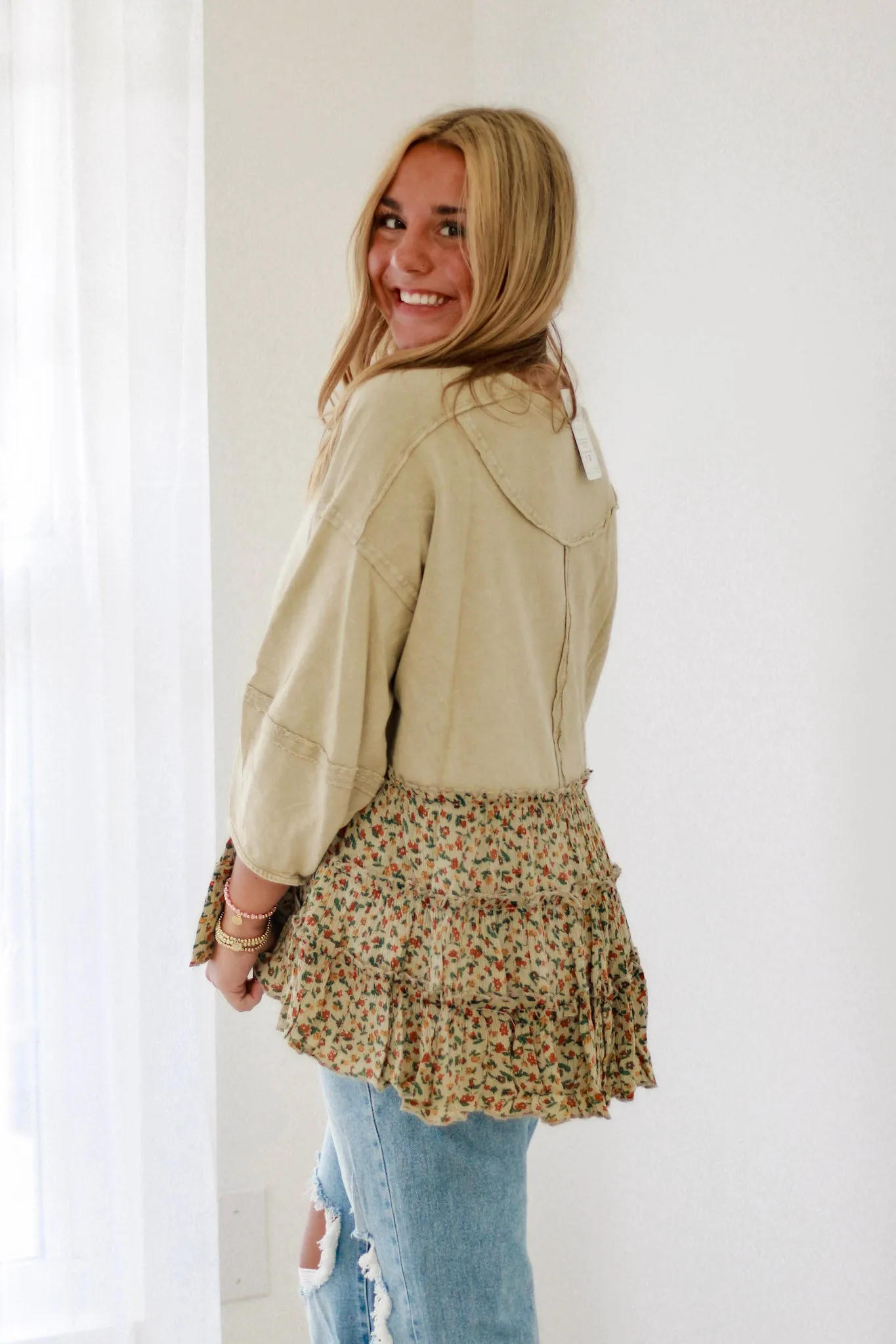 Floral Blessings Blouse