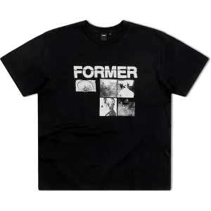 Former Unfolding Tee Black