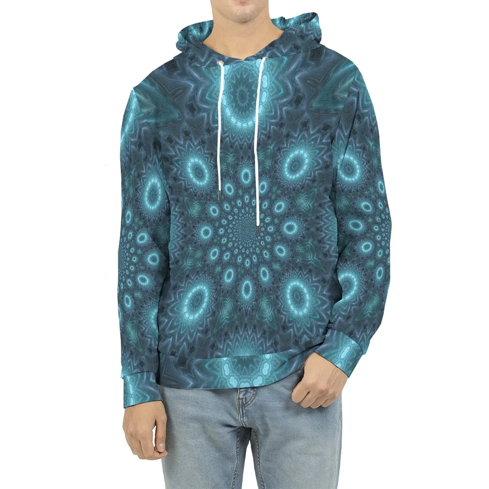 Fractal Circles Men's Hoodie