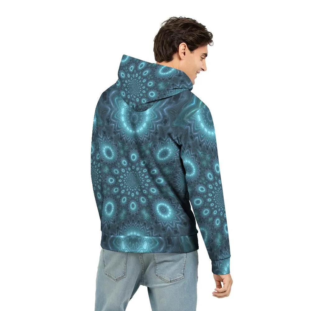 Fractal Circles Men's Hoodie