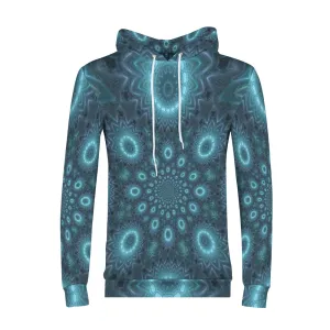 Fractal Circles Men's Hoodie