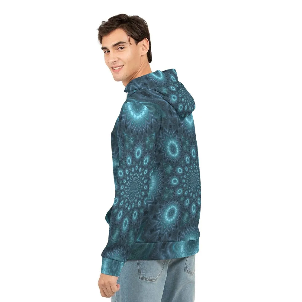 Fractal Circles Men's Hoodie