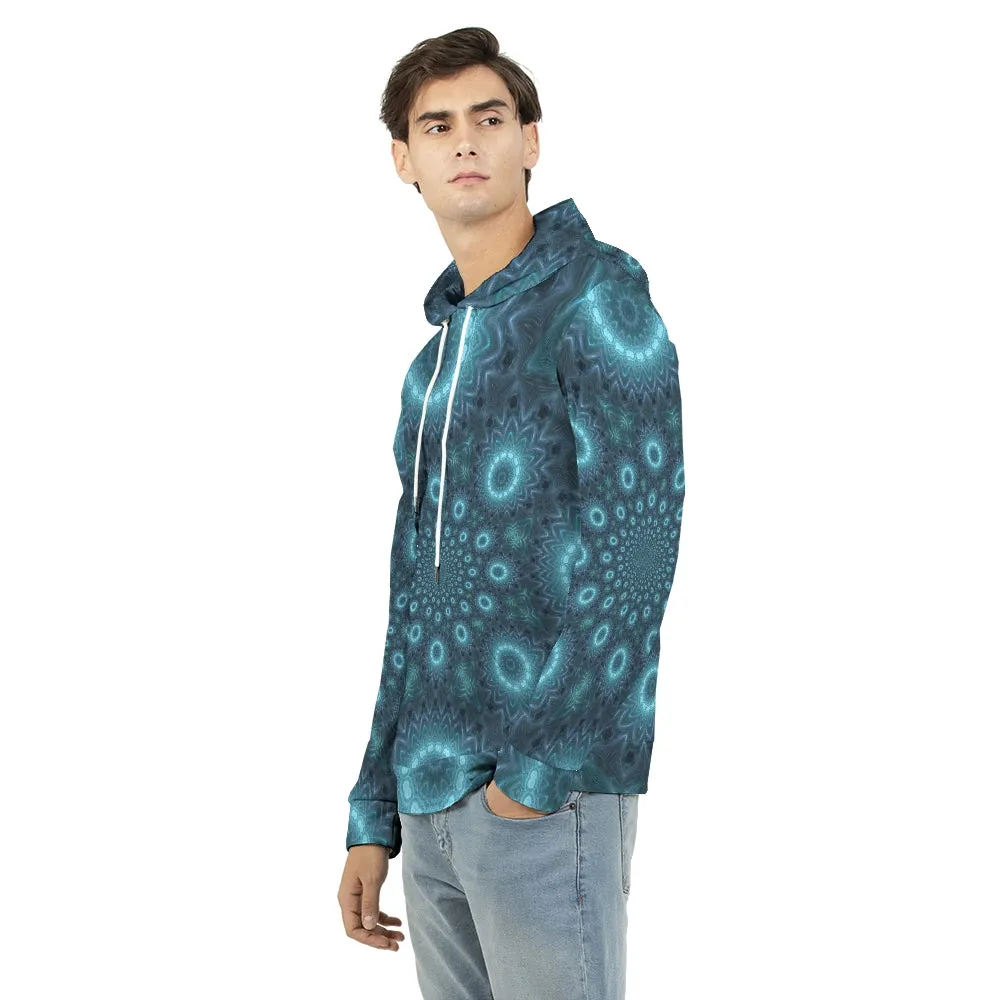 Fractal Circles Men's Hoodie
