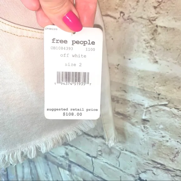 Free People Sunkissed Denim Short Overalls NWT