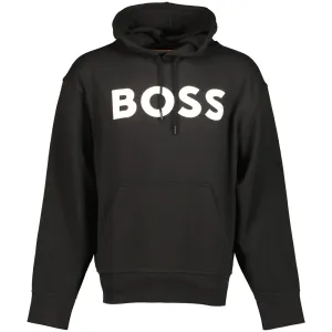 French Terry Logo Print Hoodie