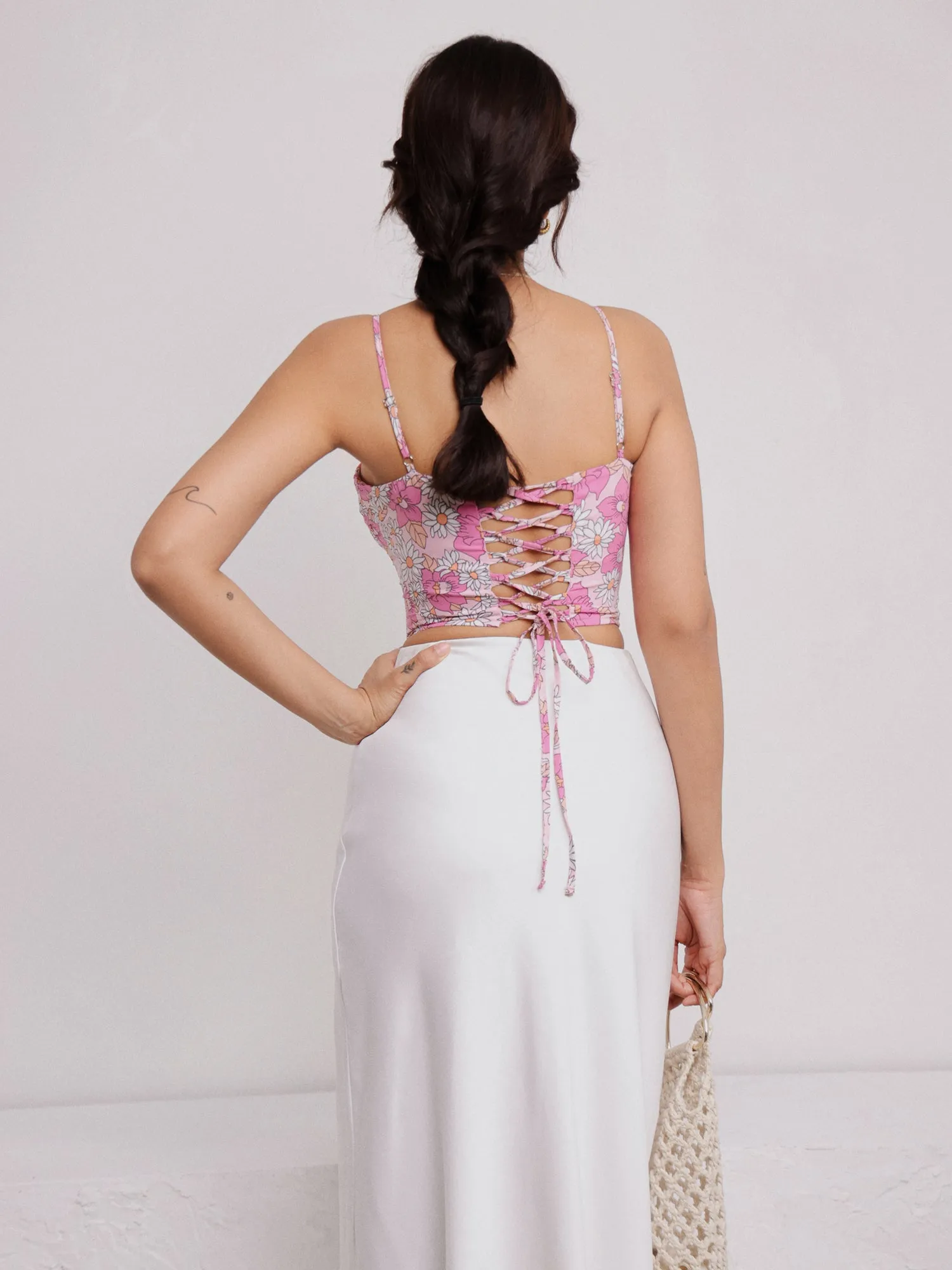 Front Ring Detailed Printed Top
