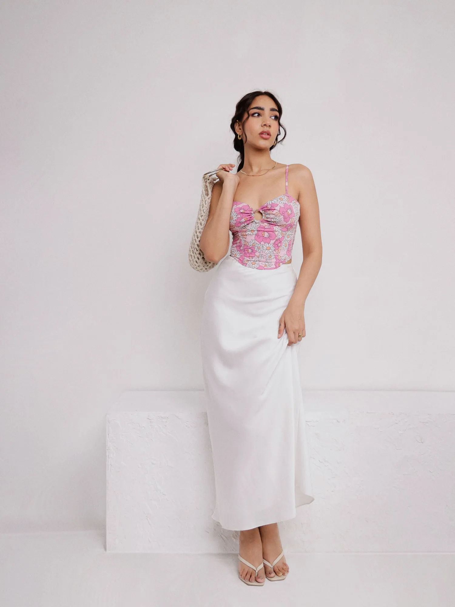 Front Ring Detailed Printed Top