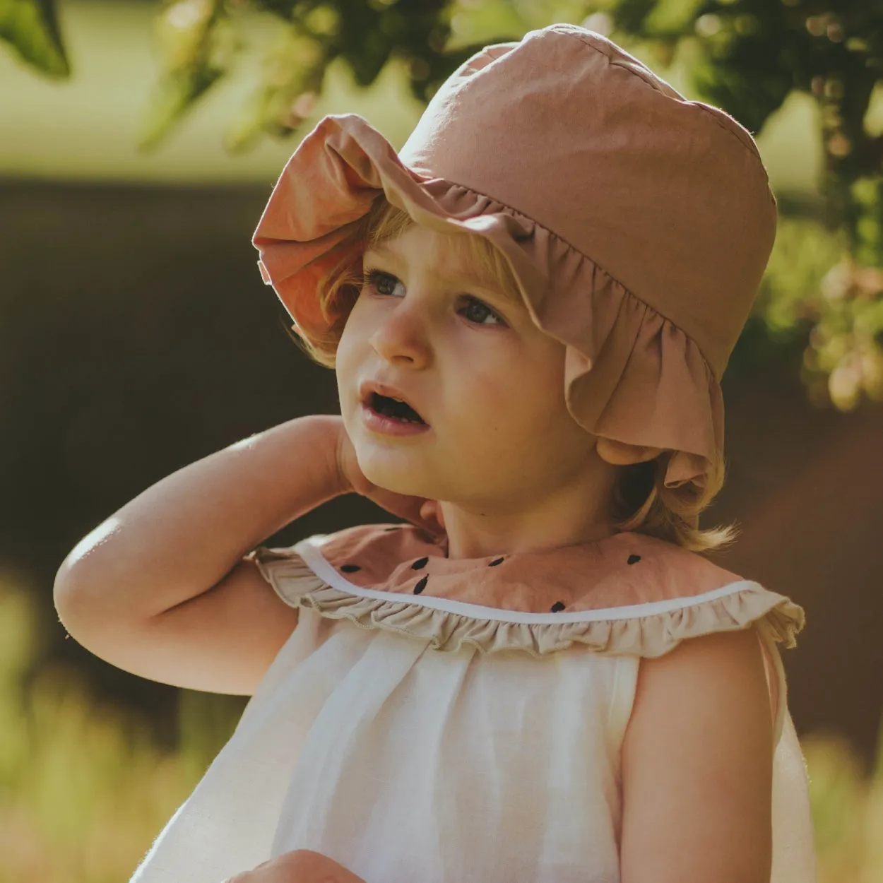 Frutys Blouse | Watermelon | Crispy White