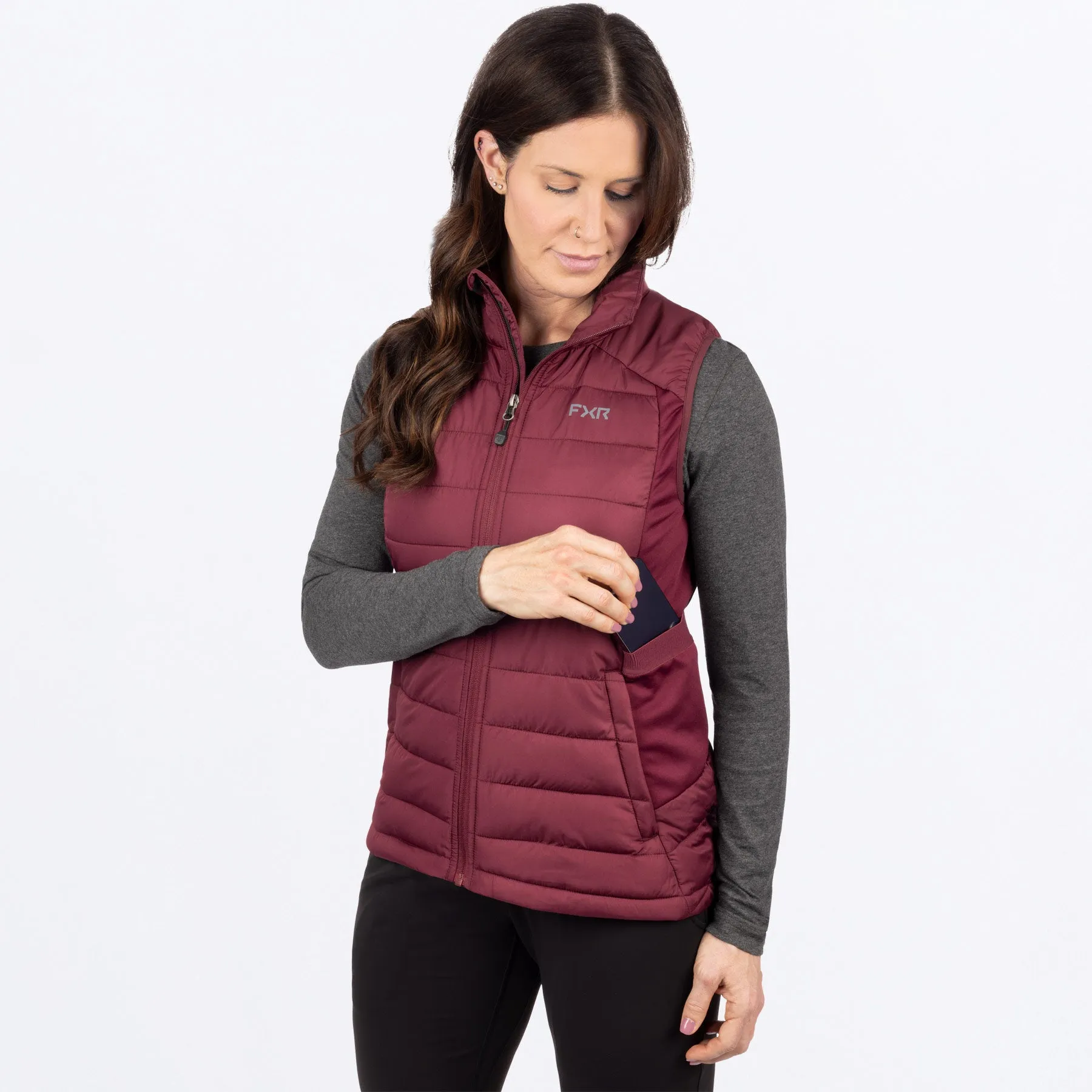 FXR Womens Phoenix Quilted Insulated Vest