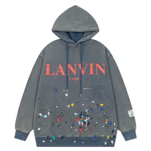 Gallery Dept x Lanvin Splatter Hoodie