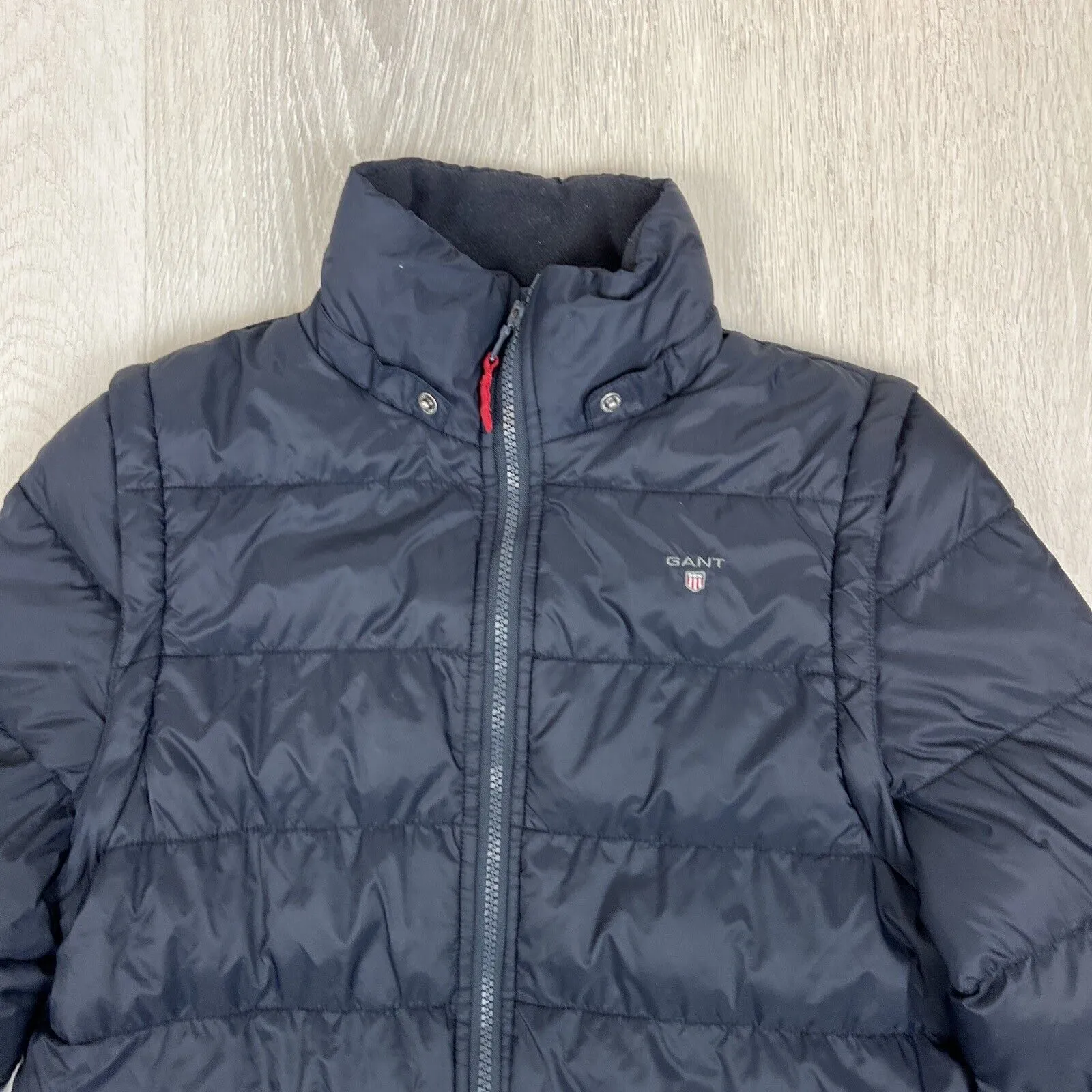Gant Boys Convertible Puffer Vest Jacket Size 13-14 Years