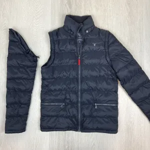 Gant Boys Convertible Puffer Vest Jacket Size 13-14 Years