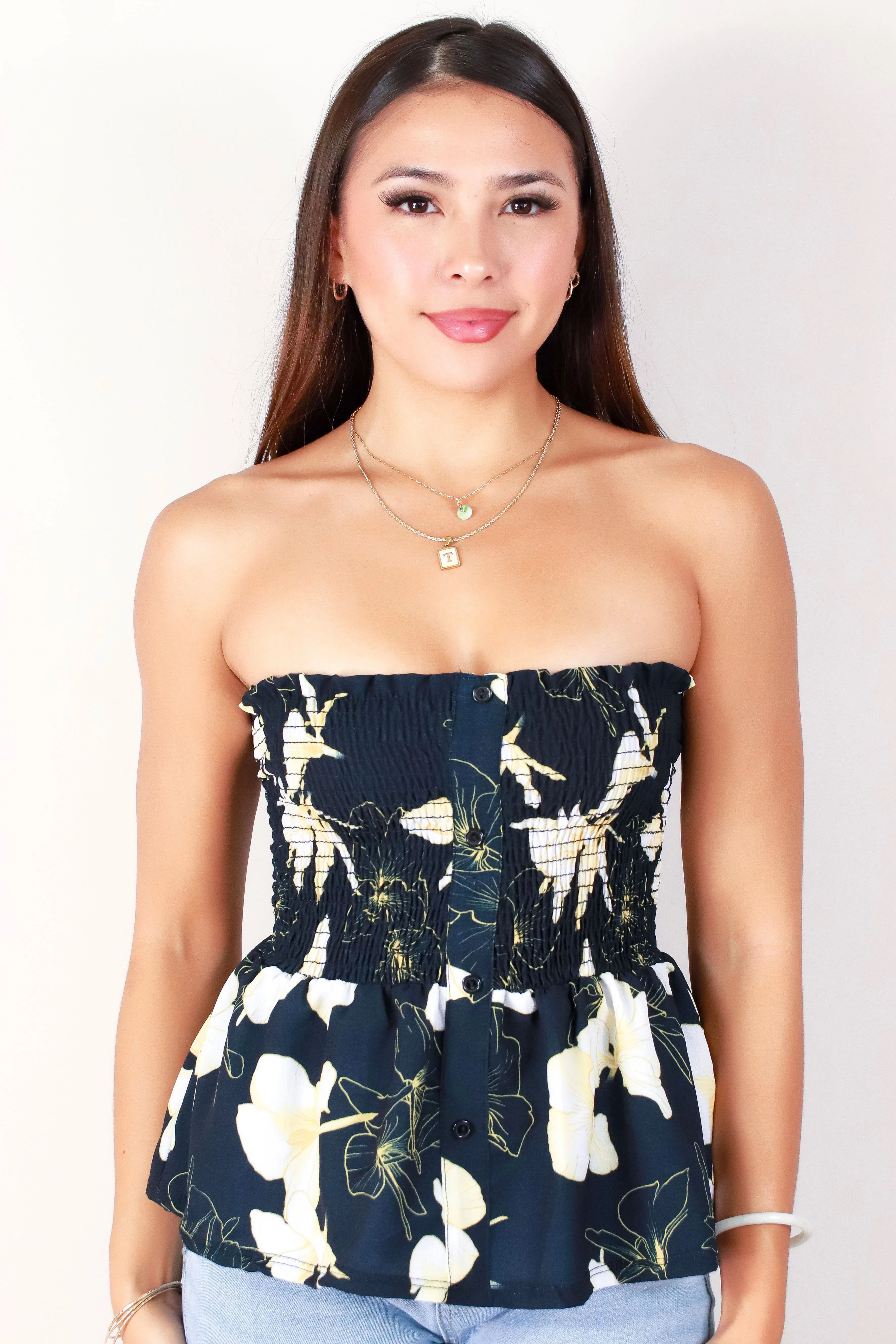 GINGER LILY TUBE BABYDOLL TOP