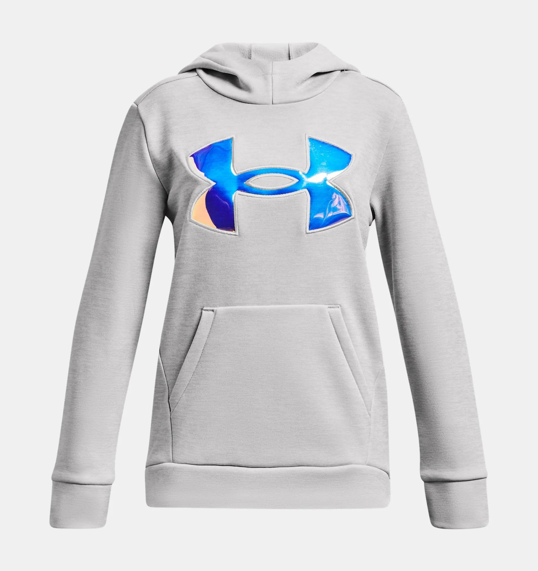 Girls' Armour Fleece Iridescent Big Logo Hoodie