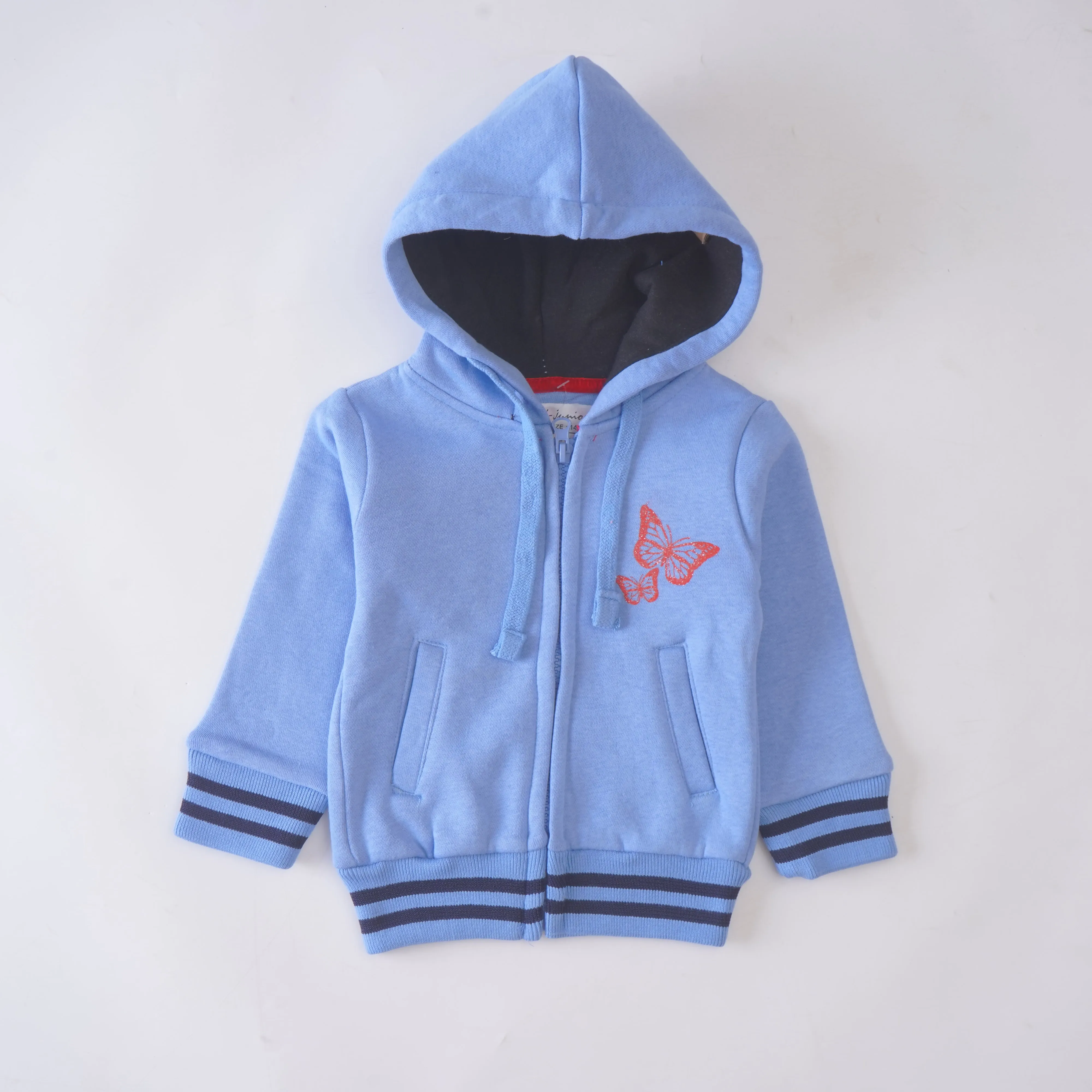 Girls  Fleece Hood (Butterfly)