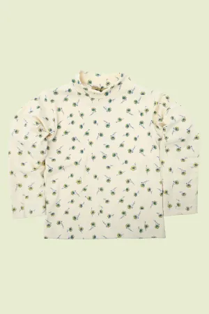 Girls Printed High Neck Tops