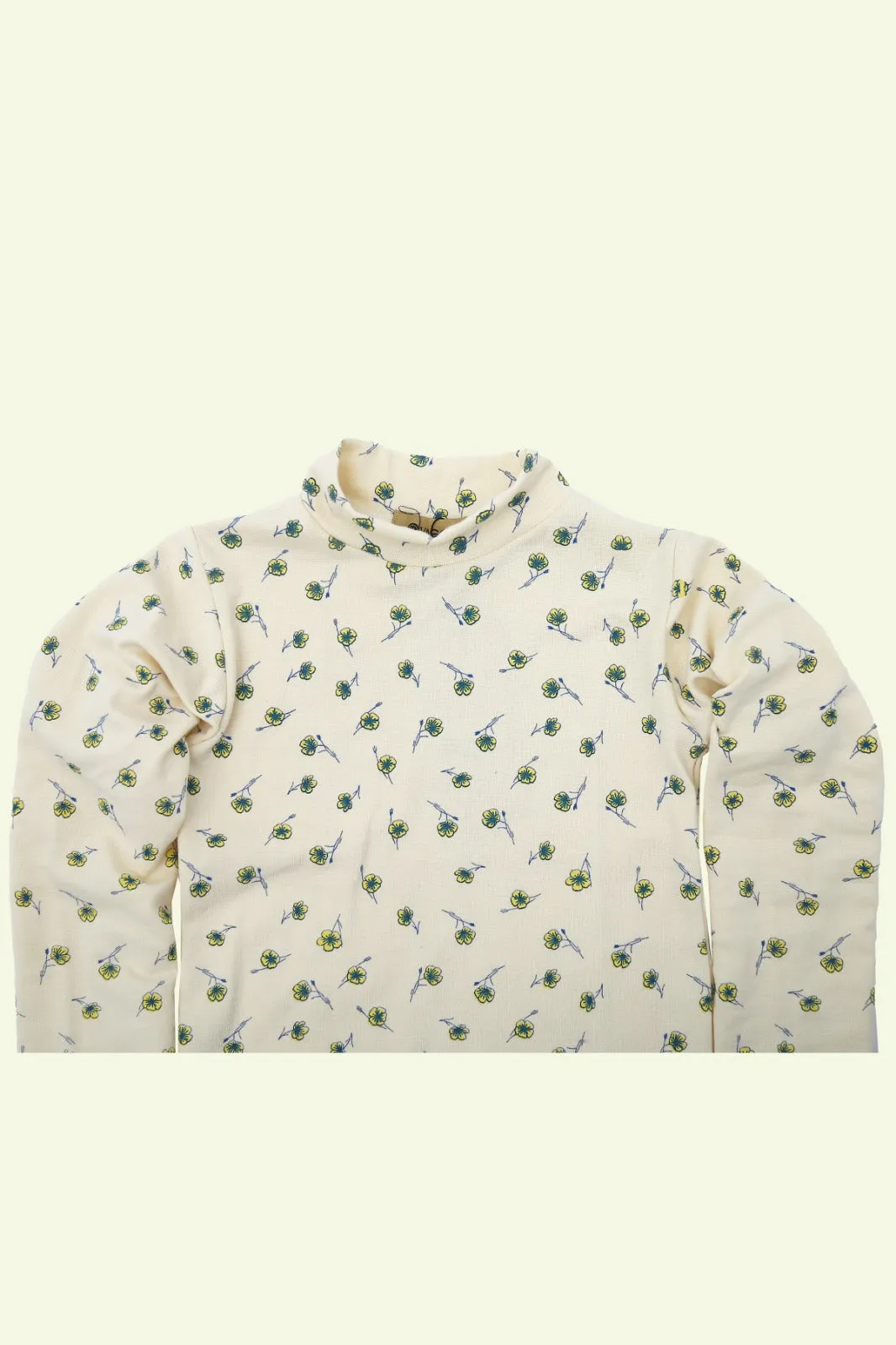 Girls Printed High Neck Tops