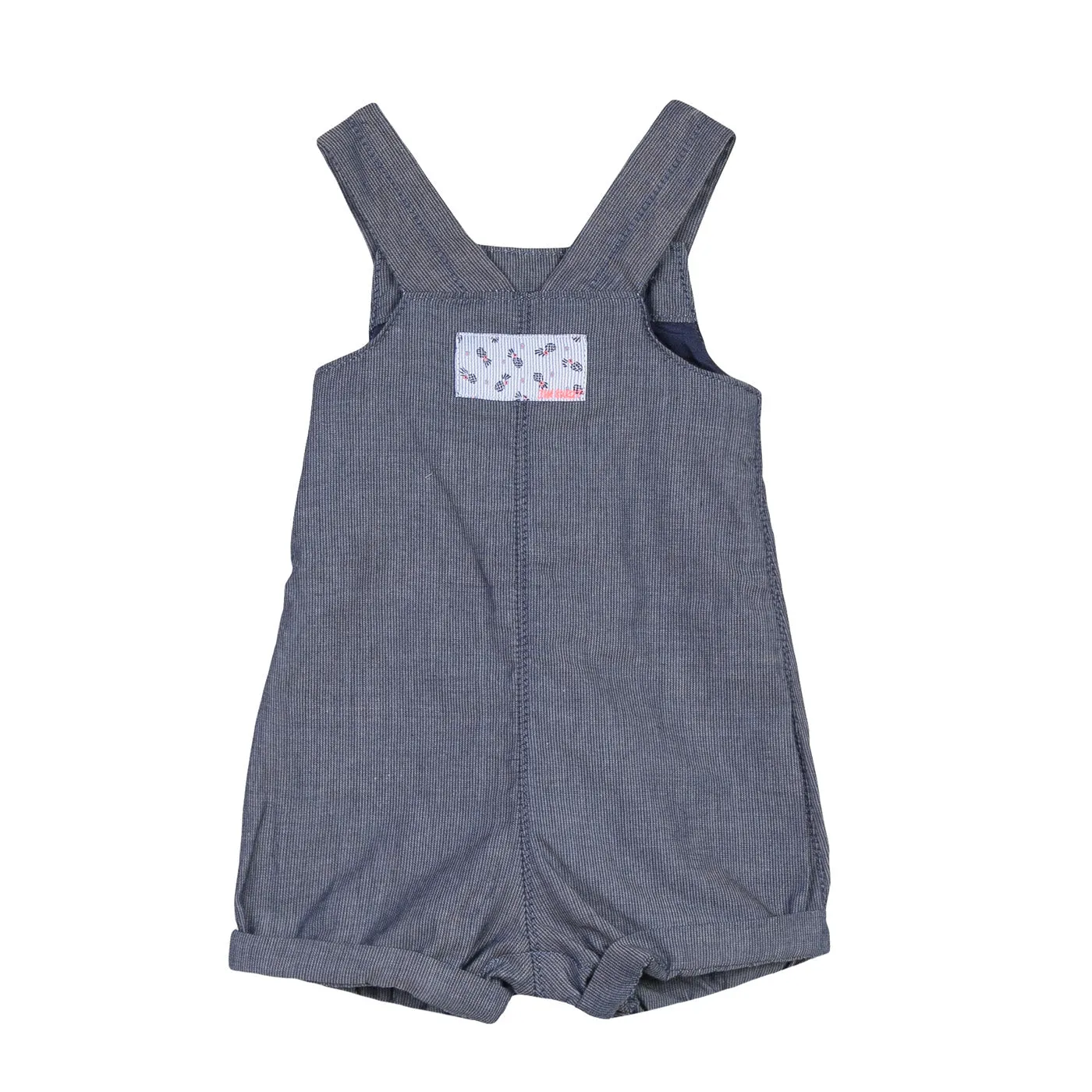 Girls Short Dungarees   T-Shirt Set
