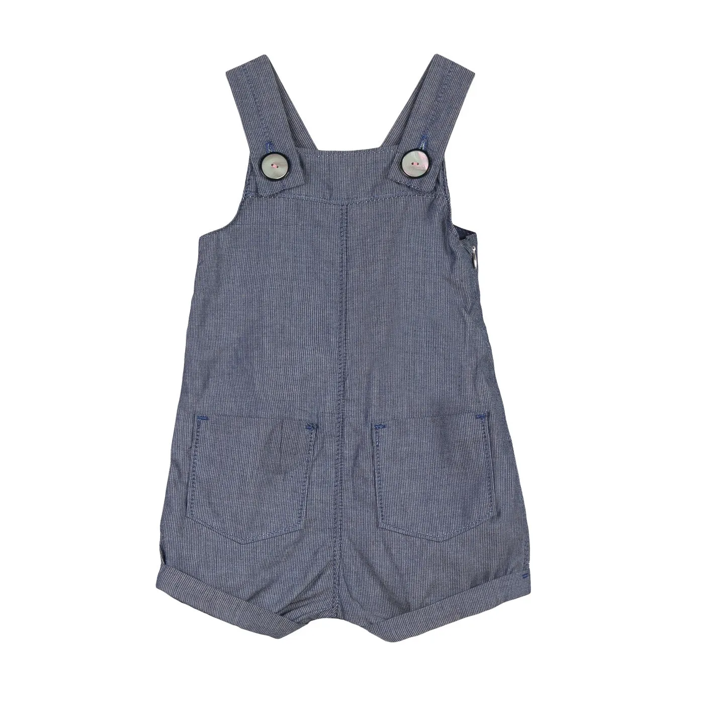 Girls Short Dungarees   T-Shirt Set
