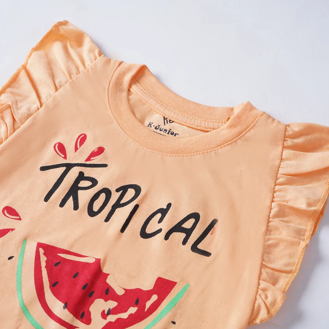 Girls T-shirt (Tropical)
