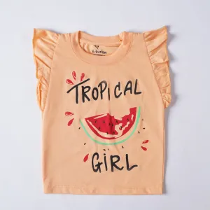 Girls T-shirt (Tropical)