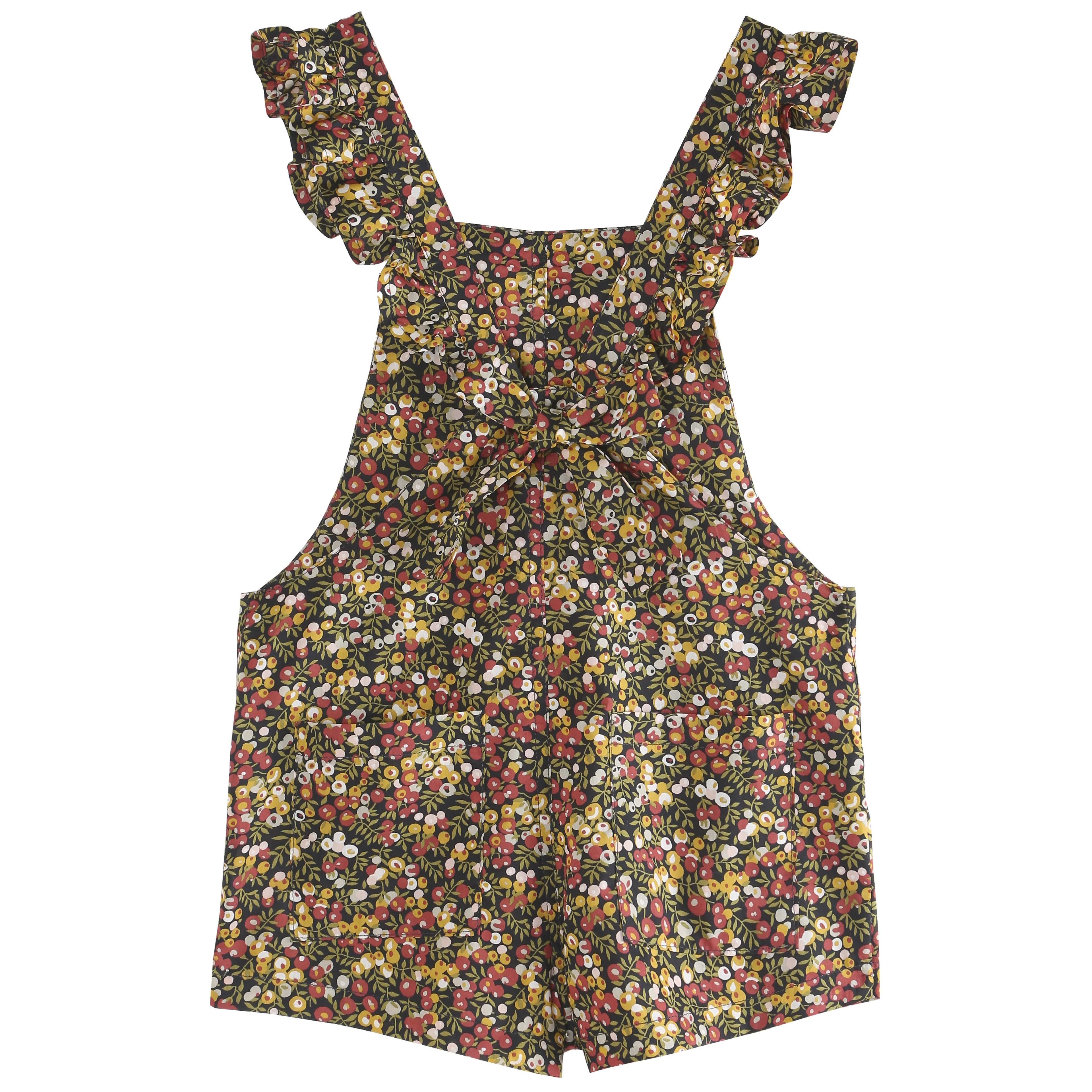 Girls Wilt Liberty Short Overalls
