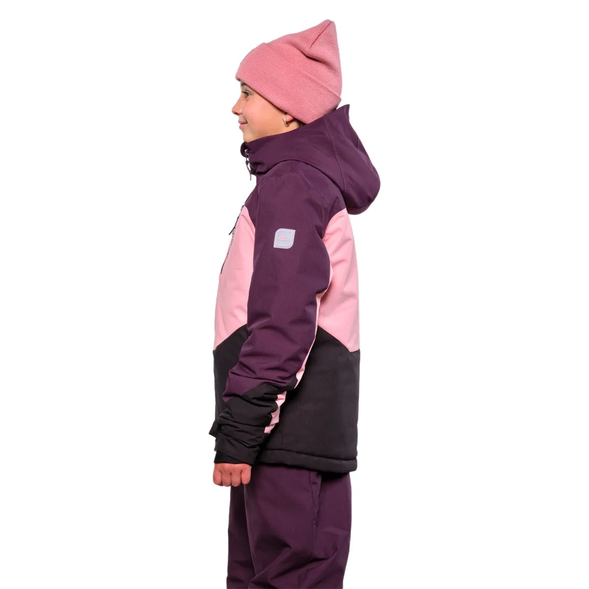 Girl's Youth Coral Winter Sports Jacket