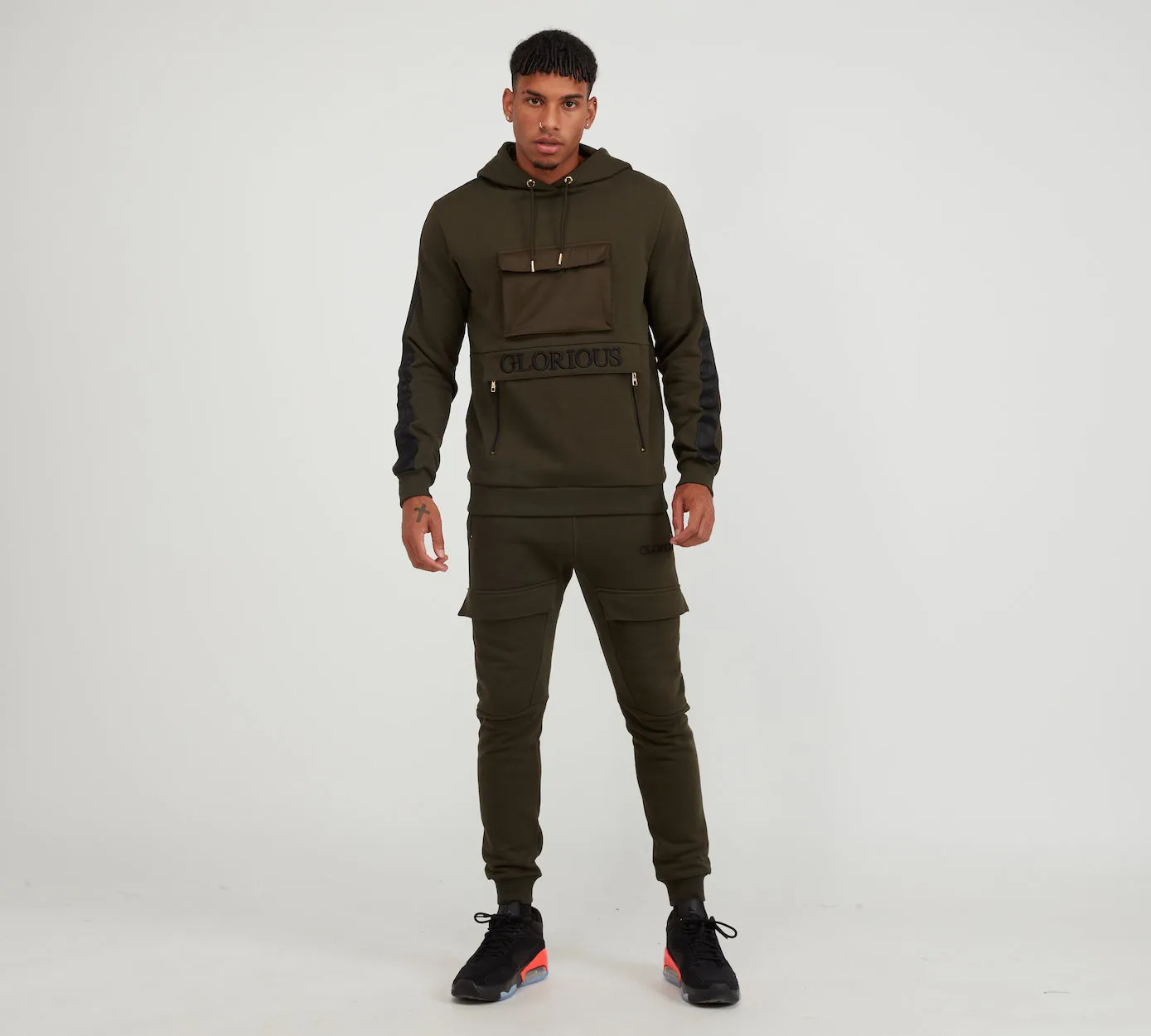 Glorious Gangsta Lozano Hoodie Khaki