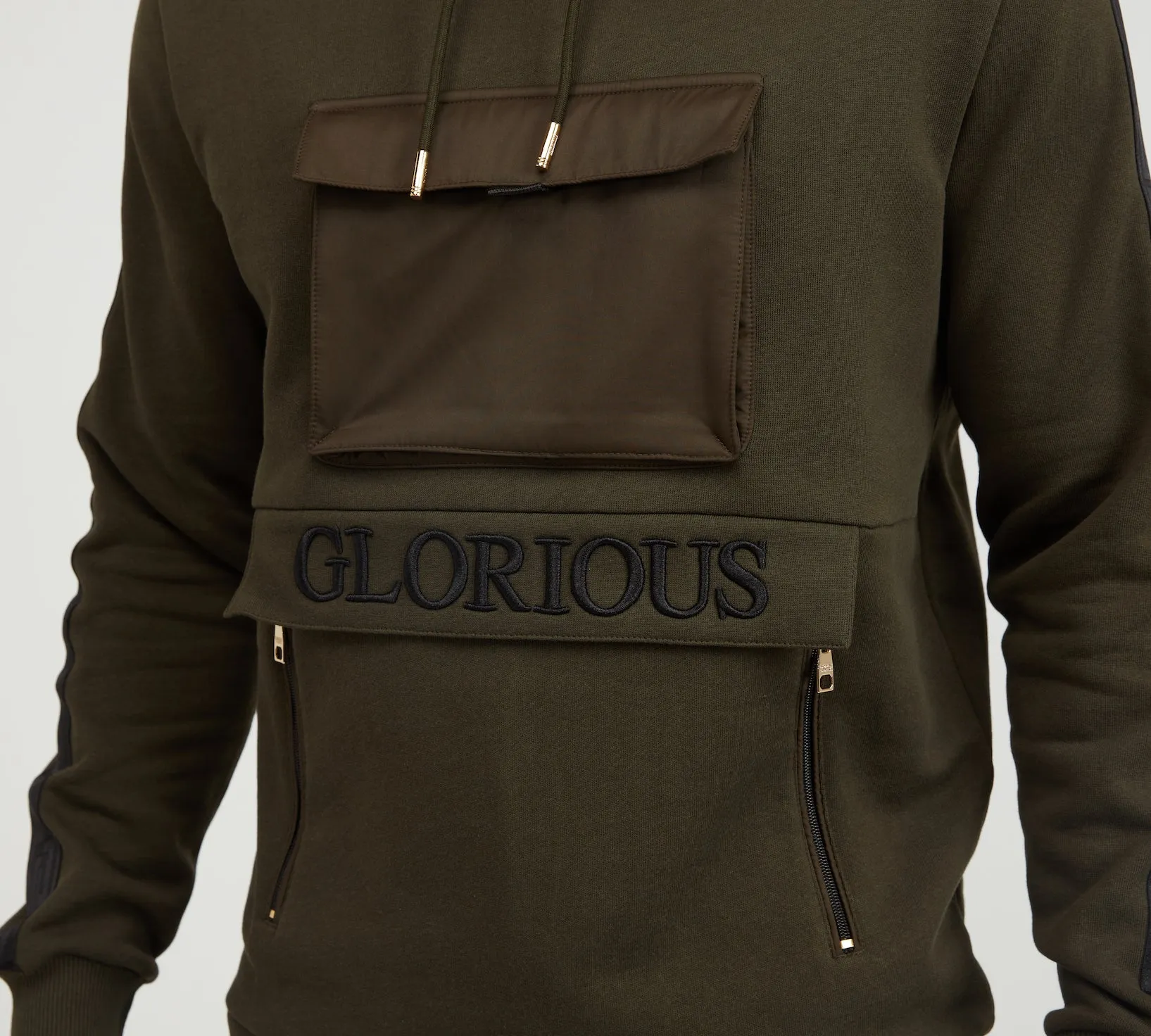 Glorious Gangsta Lozano Hoodie Khaki