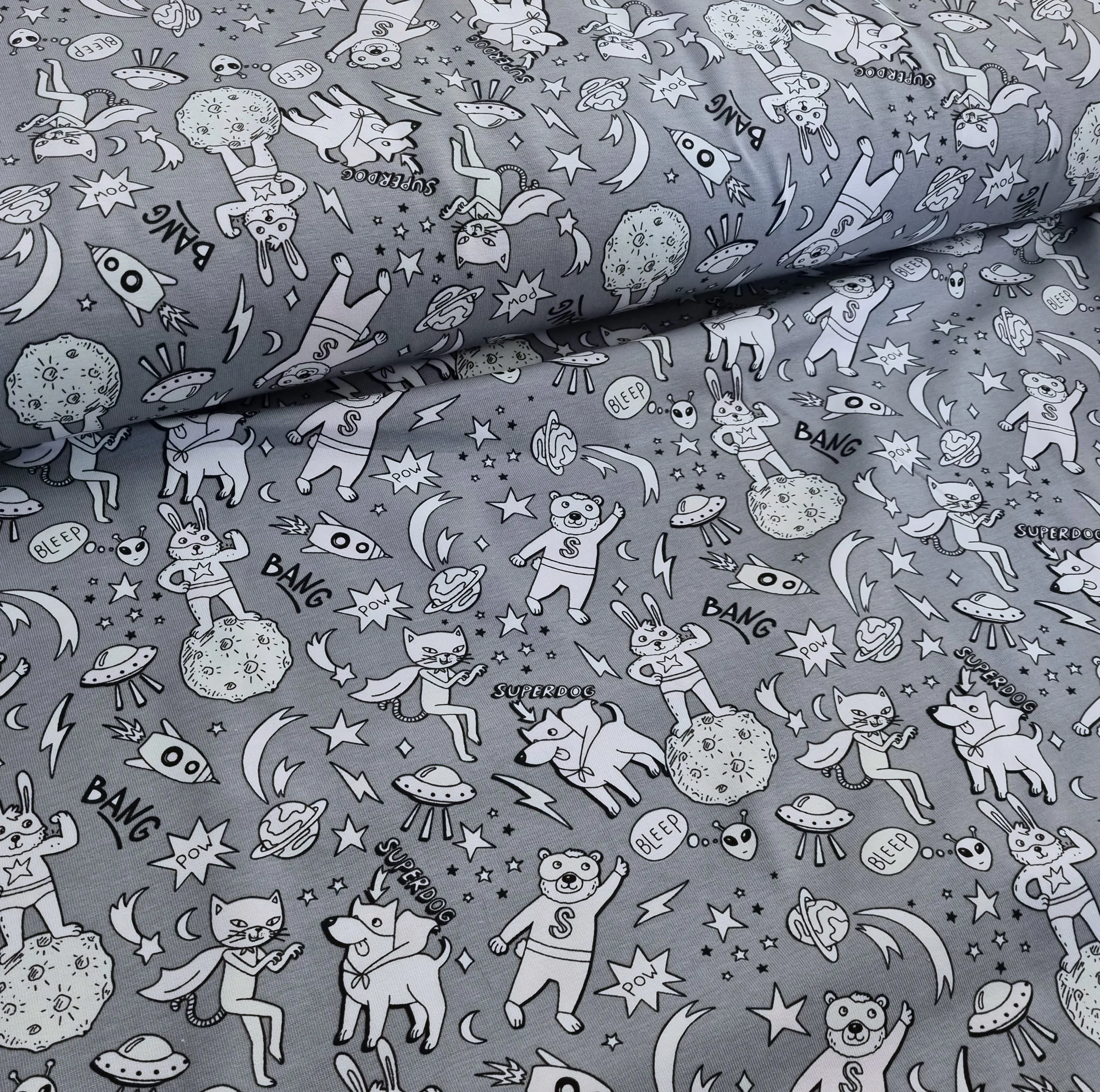 GLOW IN THE SUN Super Bear - Cotton Spandex 210g