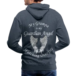 Grampa Guardian Angel Men’s Premium Hoodie