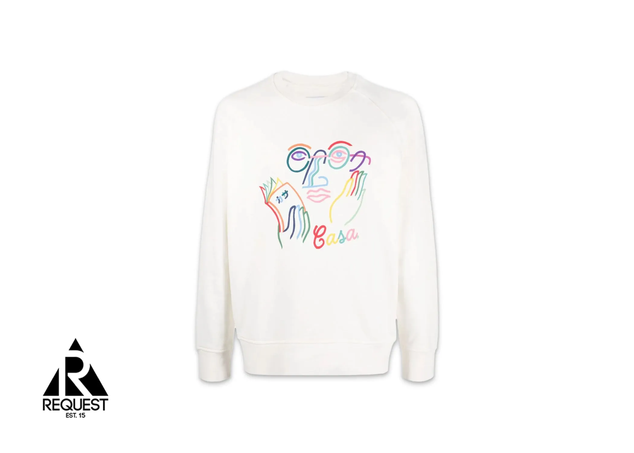Graphic Printed Sweatshirt "Cream"