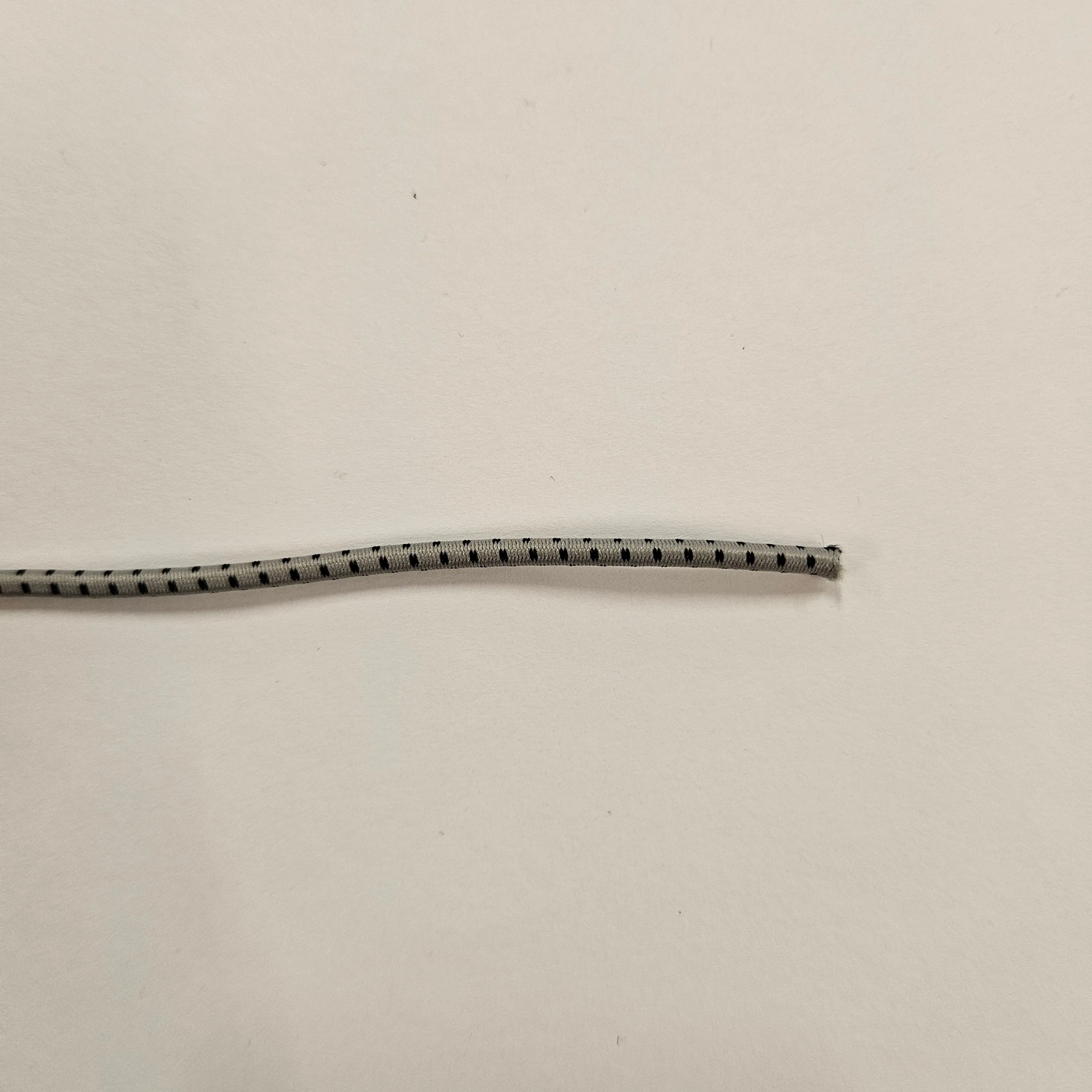 Gray and Black Shock Cord