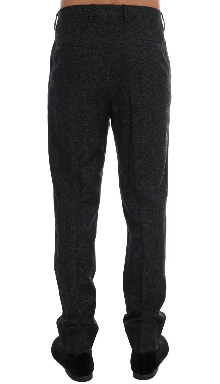 Gray Wool Dress Formal Pants
