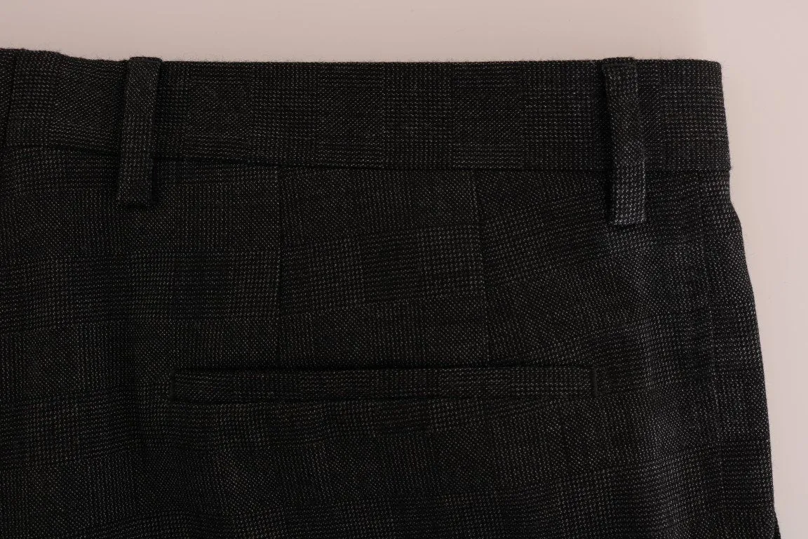 Gray Wool Dress Formal Pants