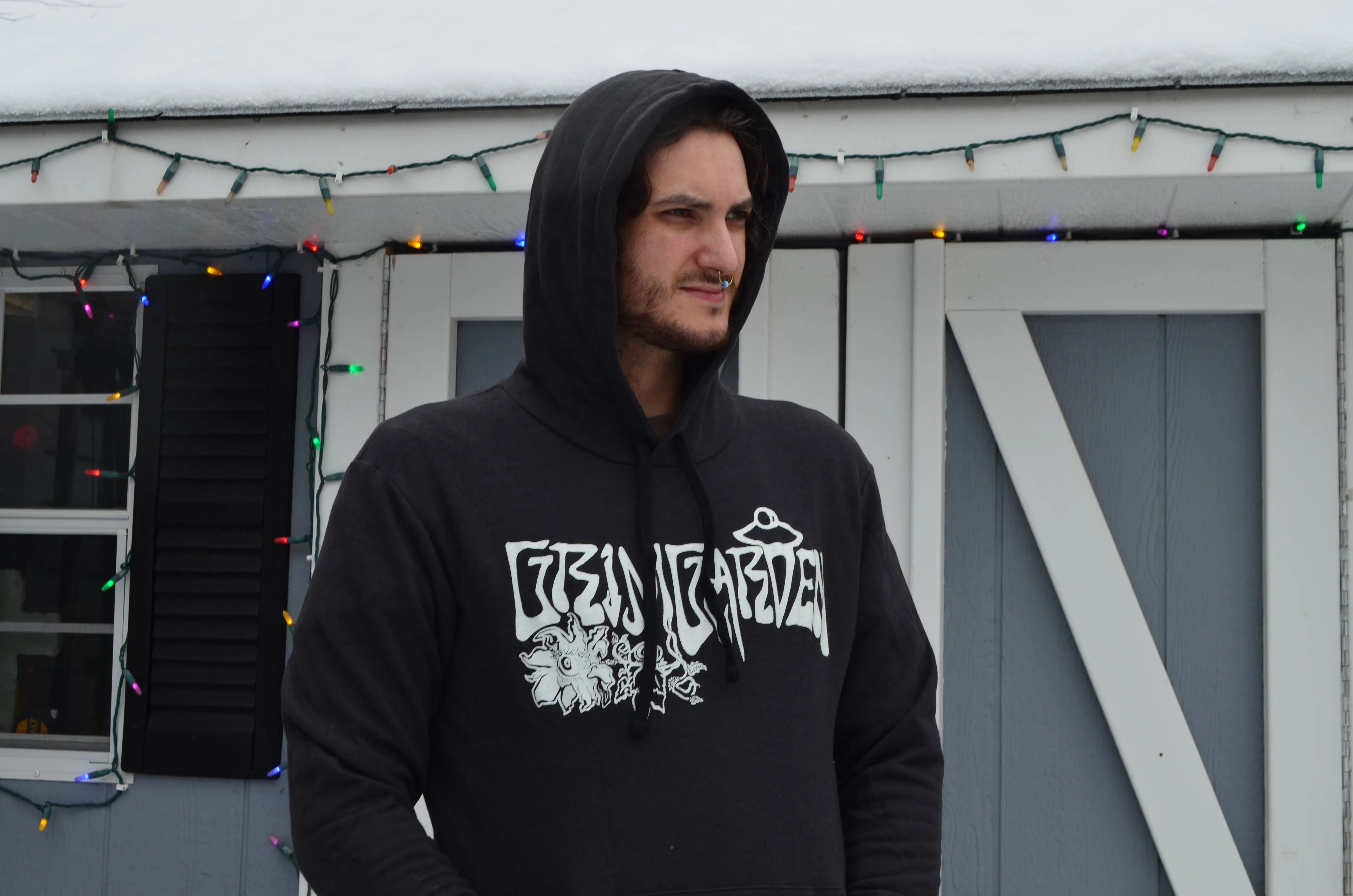 Grim Garden Classic Hoodie Glow In The Dark Edition!