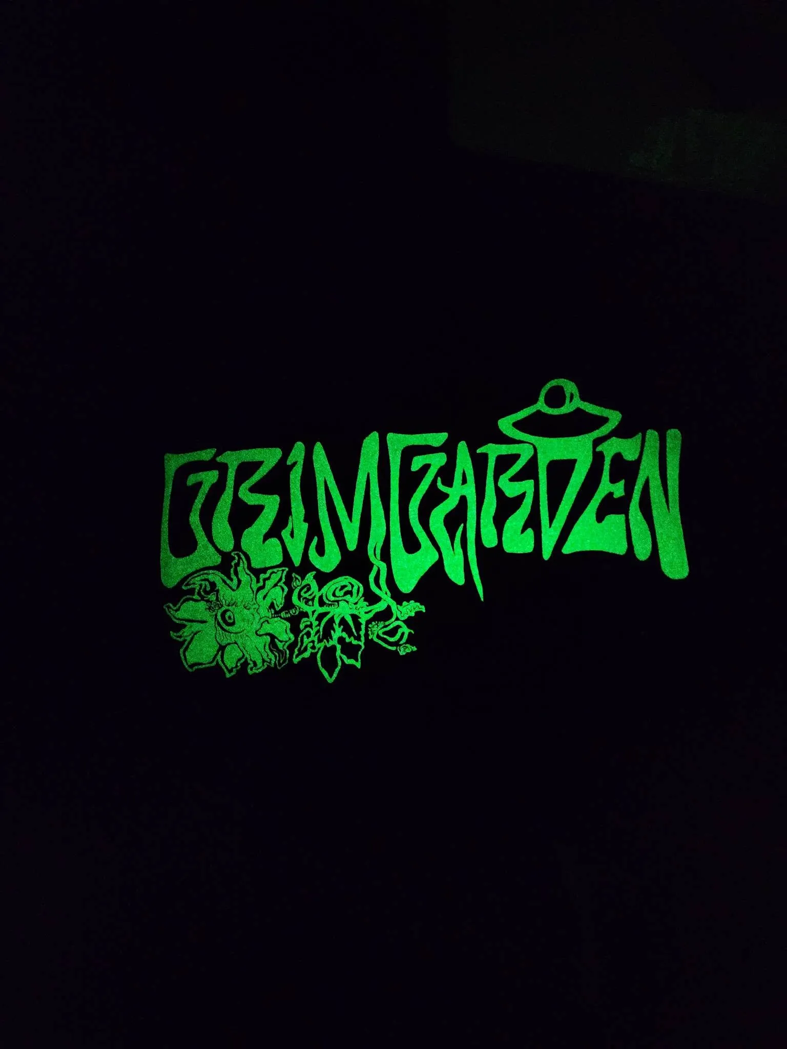 Grim Garden Classic Hoodie Glow In The Dark Edition!