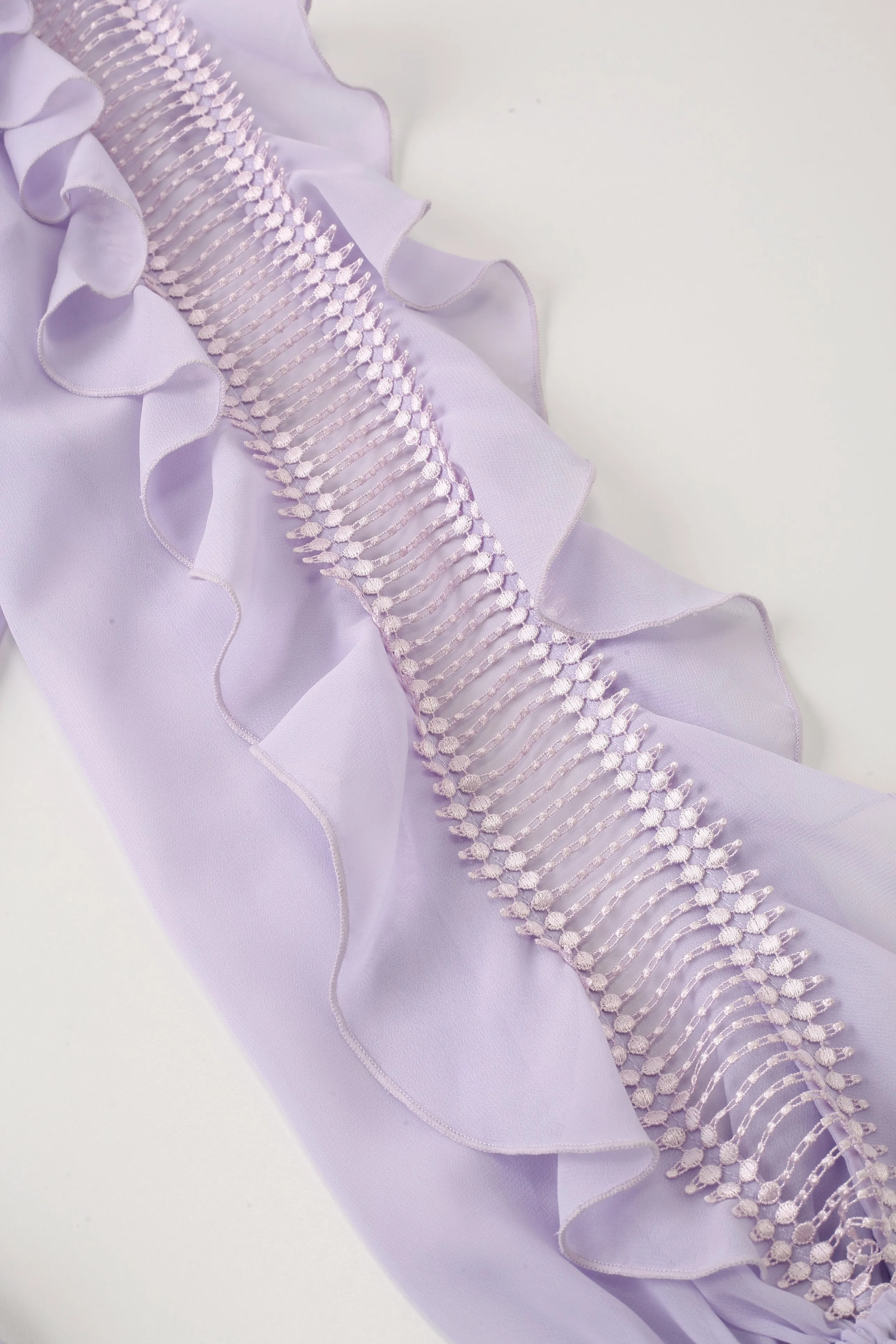 Guernica Chiffon Ruffled Blouse
